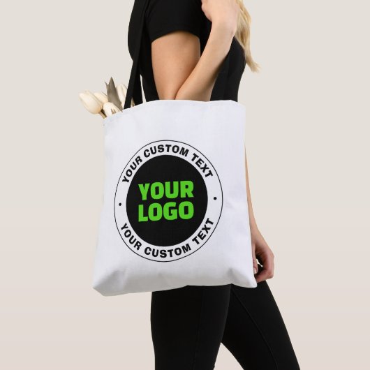 Voeg uw eigen zakelijke Logo of geüploade ontwerp  Tote Bag (Dichtbij)