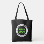 Voeg uw eigen zakelijke Logo of geüploade ontwerp  Tote Bag (Achterkant)