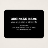 Voeg uw eigen zakelijke Logo of geüploade ontwerp Visitekaartje (Achterkant)