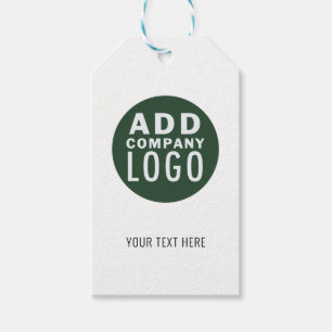 Voeg uw eigen zakelijke zakelijke Logo toe Cadeaulabel