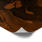 Voeg uw eigen zwarte prijsopgave toe, verbrand Sin Poster (Hoek)