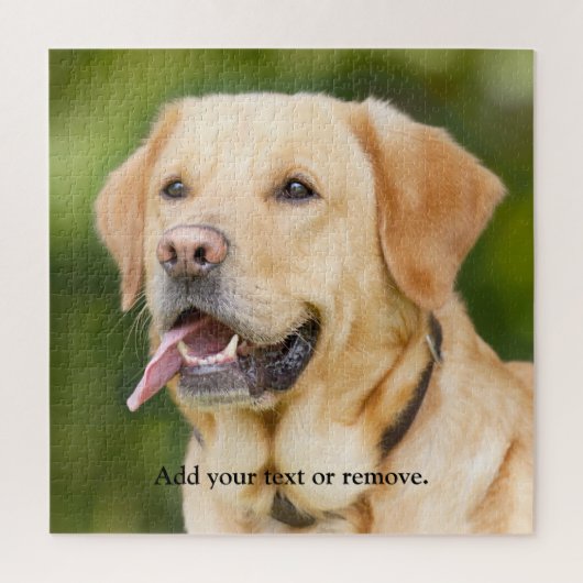 Voeg UW favoriete keepomwille aangepaste vierkants Legpuzzel (Verticaal)