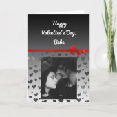 Voeg uw Foto aan deze Kaart van Valentijnsdag toe (Voorkant)