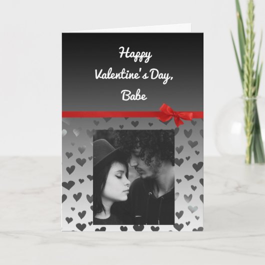 Voeg uw Foto aan deze Kaart van Valentijnsdag toe (Voorkant)