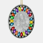 Voeg Uw Foto aan dit Keramische Ornament toe (Rechts)