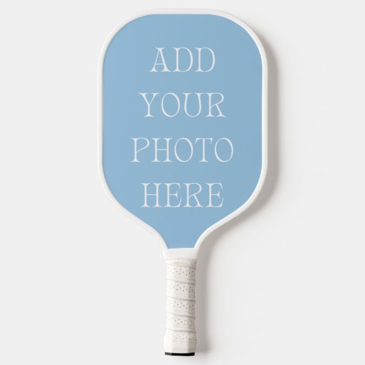 Voeg uw Foto Aangepaste gepersonaliseerde Schattig Pickleball Paddle (Achterkant)