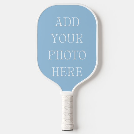 Voeg uw Foto Aangepaste gepersonaliseerde Schattig Pickleball Paddle (Voorkant)
