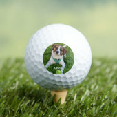 Voeg uw foto Dog Foto Kinder Foto serie Foto toe Golfballen (Insitu Shirt)