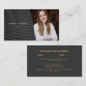 Voeg uw foto Echte Estate Consultant toe Afsprakenkaartje (Voorkant / Achterkant)