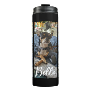 Voeg uw foto en naam aan dit toe thermosbeker