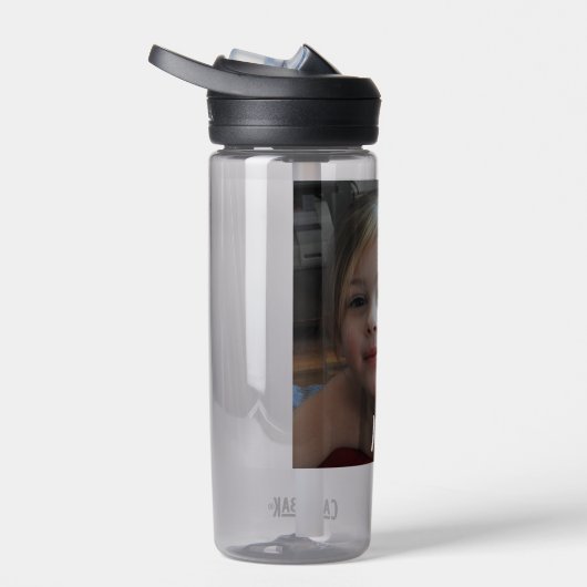 Voeg uw foto en naam aan dit toe waterfles (Rechts)
