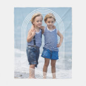 VOEG UW FOTO FLEECE BLANKET TOE (Voorkant)