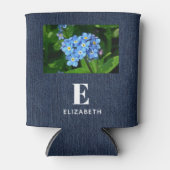 Voeg uw foto Initiaal naam, Sporty 12oz Blikjeskoeler (Voorkant)