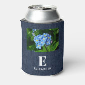 Voeg uw foto Initiaal naam, Sporty 12oz Blikjeskoeler (Blikje Achterkant)