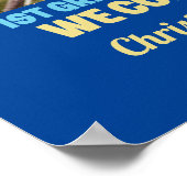 Voeg uw Foto Kindergarten Afstuderen 1e graad toe Poster (Hoek)