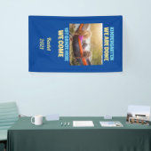 Voeg uw Foto Kindergarten Afstuderen 1e graad toe Spandoek (Beurs)