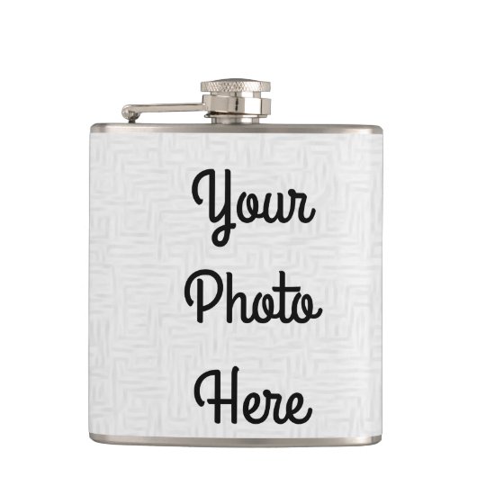 Voeg uw foto/ontwerp toe - Heupfles (Voorkant)