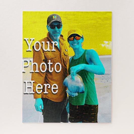 Voeg uw foto persoonlijke puzzelgrootte toe legpuzzel (Verticaal)