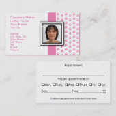 VOEG UW FOTO Pet Grooming Pw Print TOE Visitekaartje (Voorkant / Achterkant)