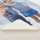 VOEG UW FOTO SHERPA BLANKET TOE SHERPA DEKEN (3/4)