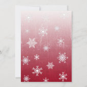 Voeg uw foto Snowflake Black en witte kerst toe Kaart (Achterkant)