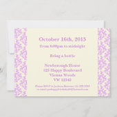 Voeg uw foto ssh verrassing 60e verjaardag uitnodi kaart (Achterkant)