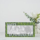 VOEG UW FOTO-St Pats Knip Lijst TOE - Weave (Staand voorkant)