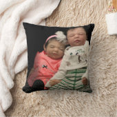Voeg uw foto/tekst toe - Sierkussen 16 x 16 inch (Deken)