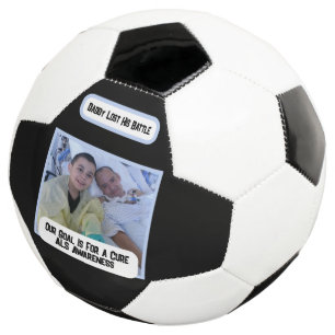 Voeg uw Foto-/tekstsensibilisering ALS toe - Voetb Voetbal