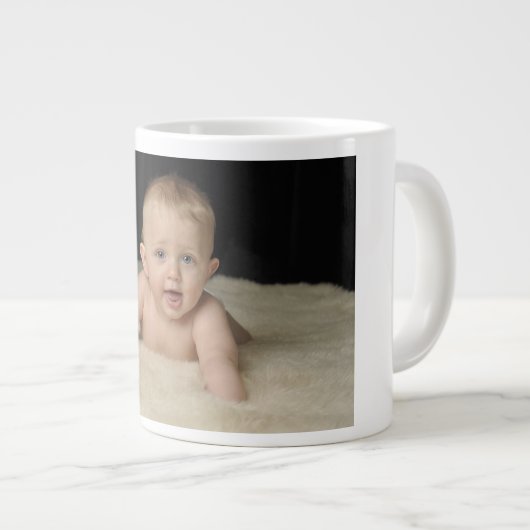 Voeg Uw Foto toe aan deze Jumbo-Mok Grote Koffiekop (Voorkant rechts)