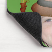 Voeg uw foto toe aan een Wild Oerwoud Safari-thema Muismat (Hoek)