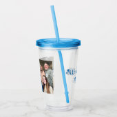 Voeg uw foto toe acryl drinkbeker (Links)