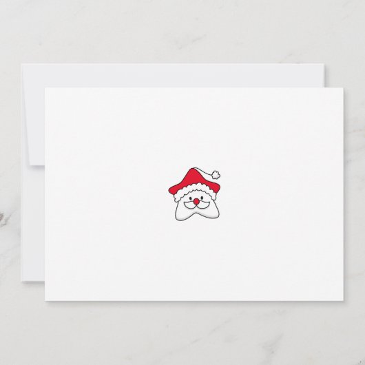 VOEG UW FOTO TOE | Beste kerstman, ik heb geprobee Kaart (Achterkant)