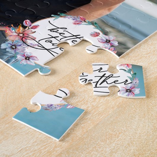 Voeg uw foto toe - beter samen legpuzzel (Zijkant)