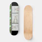 Voeg uw foto toe Camouflage Skateboard (Voorkant)