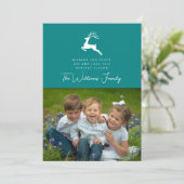 VOEG UW FOTO TOE | Dierenvechtfeestdag met vrolijk Kaart (Staand voorkant)