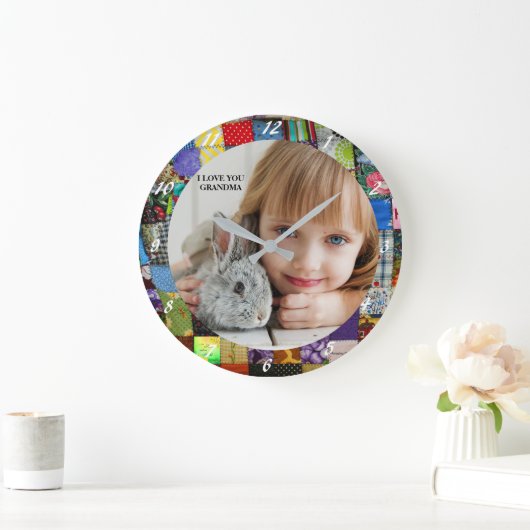 VOEG UW FOTO TOE GROTE KLOK (Huis)