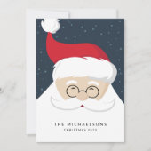 VOEG UW FOTO TOE | Ho Ho Ho Santa Claus (Voorkant)