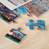 Voeg uw foto toe legpuzzel (Zijkant)