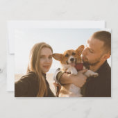 VOEG UW FOTO TOE | Moderne Kerstmis halverwege de  (Achterkant)