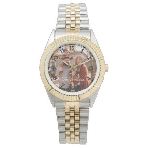 VOEG UW FOTO TOE Naam Watch Horloge