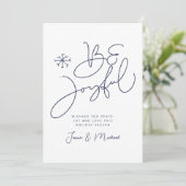 VOEG UW FOTO TOE | Prettig Kerstfeest wees vrolijk Kaart (Staand voorkant)