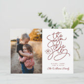 VOEG UW FOTO TOE | Seizoen om te springen Kaart (Staand voorkant)