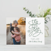 VOEG UW FOTO TOE | Seizoen om te springen Kaart (Staand voorkant)