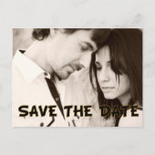 Voeg Uw Foto toe sparen de Datum Briefkaart (Voorkant)