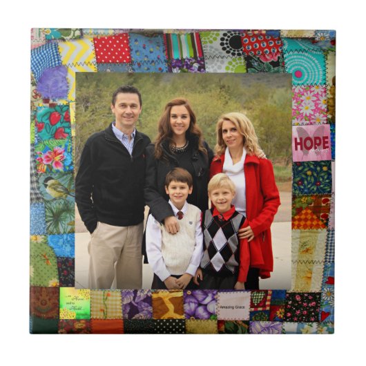 VOEG UW FOTO TOE TEGELTJE (Voorkant)