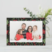 VOEG UW FOTO TOE | Vrolijk kerstfeest en gelukkig  (Staand voorkant)