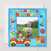 Voeg uw foto van Birthday Kaart toe (Voorkant)