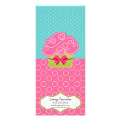 Voeg uw foto's Custom Bakery Reclamekaart (Achterkant)