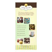 Voeg uw foto's Custom Bakery Reclamekaart (Voorkant)